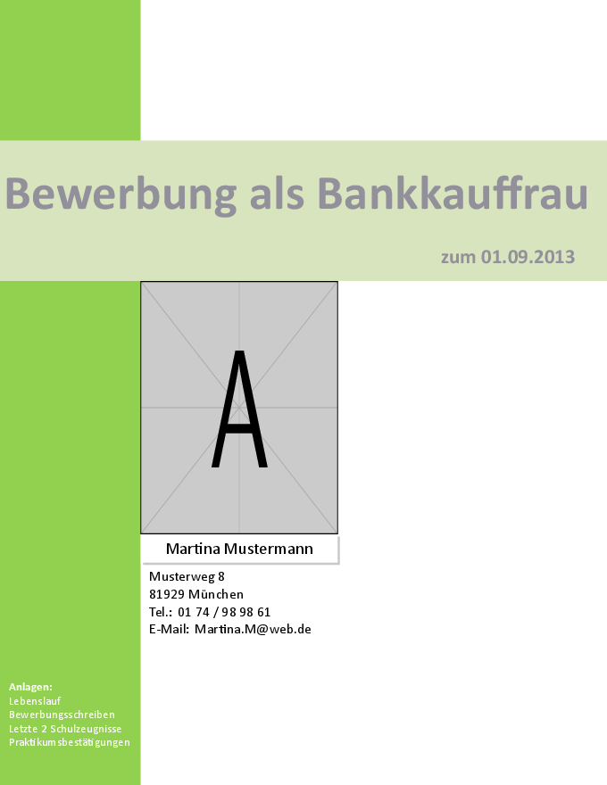 Wie Kann Ich Eine Bewerbungs Titelseite Mit Latex Gestalten Texwelt